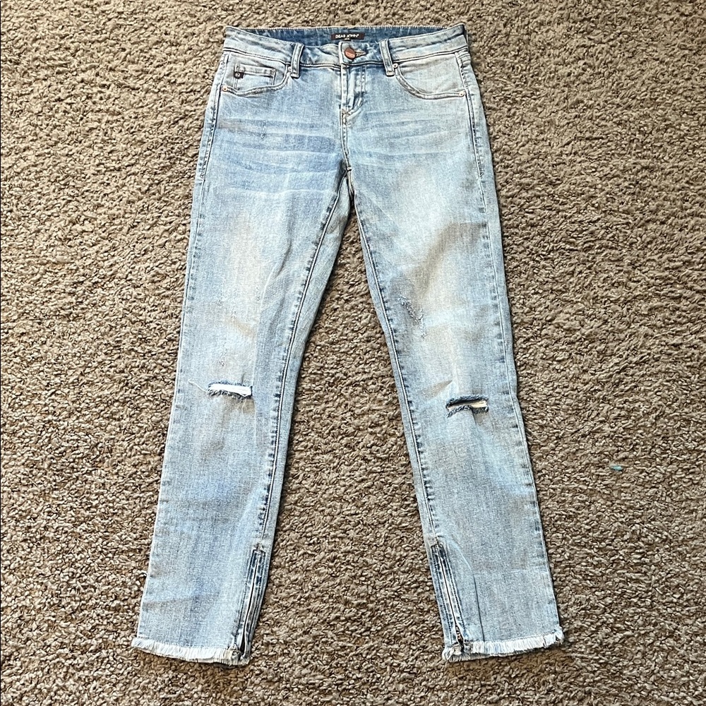 Dear John Light Blue Cropped Jeans